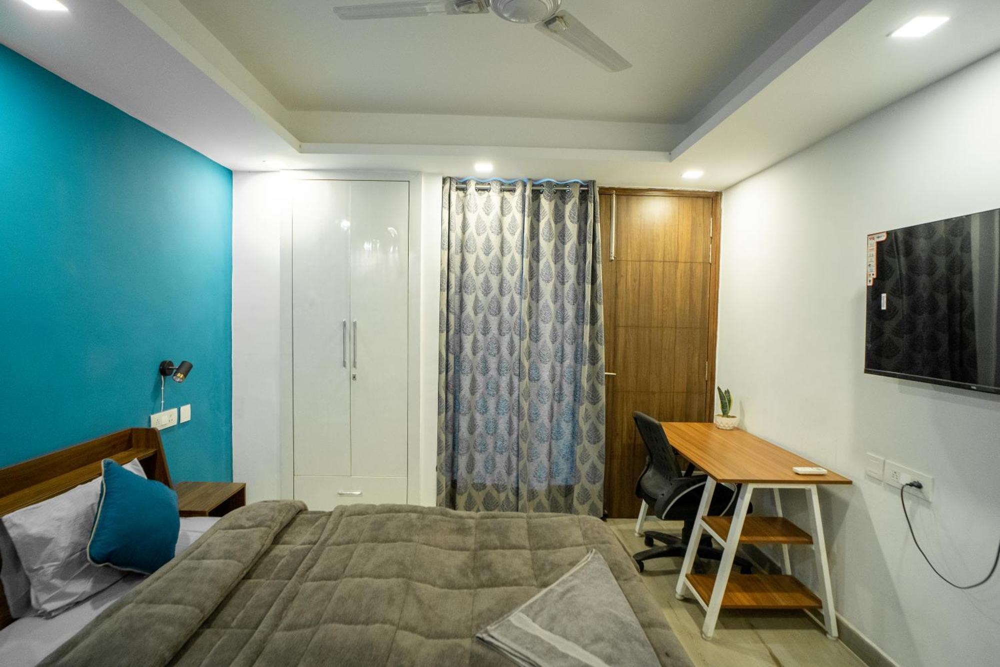 Flxho Uno - Serviced Apartment & Rooms - Golf Course Road Gurgaon Buitenkant foto
